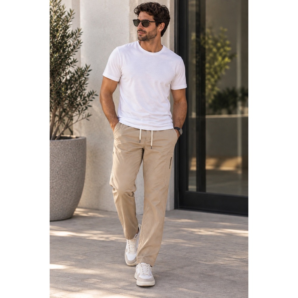 Vuori Ripstop Climber Pant Mens M Tan Khaki Slim Straight Stretch Hiking V412 32